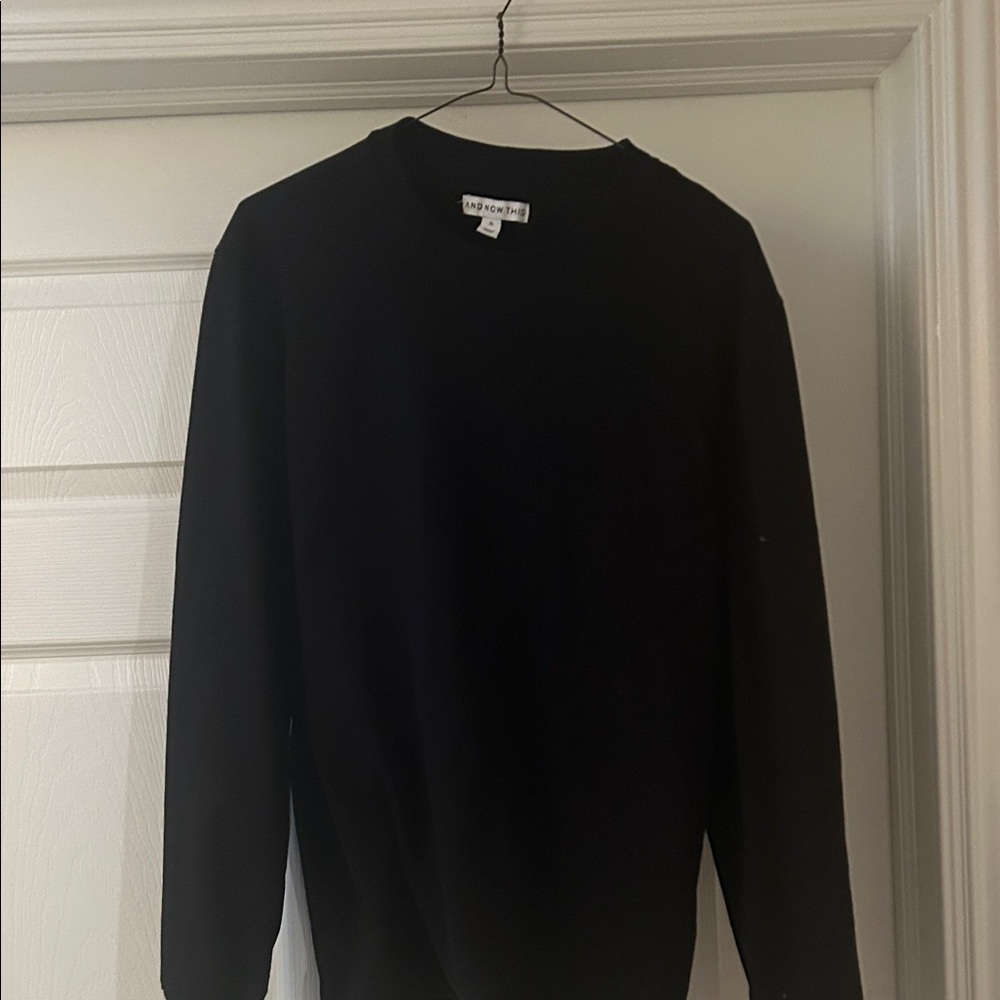 Classic Black Men's Sweater